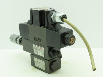 Daikin Kogyo Solenoid Controlled Hydraulic Valve Stack W/ Check and Reducing