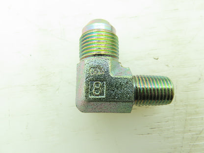 8-4 CTX-S Triple-Lok 37° Flare Male 90° Elbow 1/2" JIC x 1/4" NPT  Lot of 12