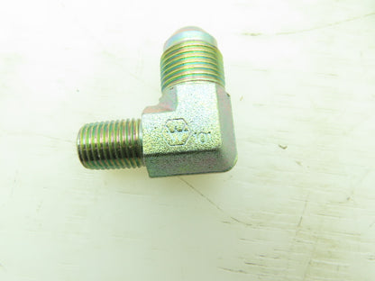 8-4 CTX-S Triple-Lok 37° Flare Male 90° Elbow 1/2" JIC x 1/4" NPT  Lot of 12