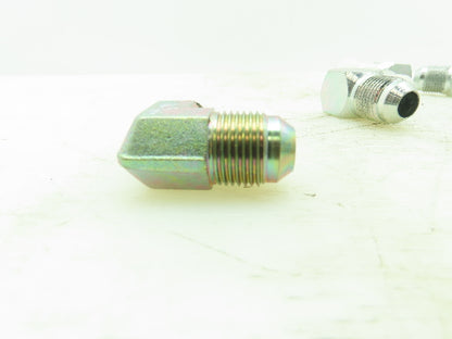 8-4 CTX-S Triple-Lok 37° Flare Male 90° Elbow 1/2" JIC x 1/4" NPT  Lot of 12