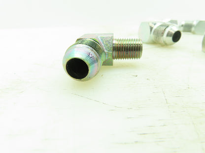 8-4 CTX-S Triple-Lok 37° Flare Male 90° Elbow 1/2" JIC x 1/4" NPT  Lot of 12