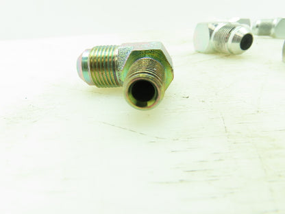 8-4 CTX-S Triple-Lok 37° Flare Male 90° Elbow 1/2" JIC x 1/4" NPT  Lot of 12