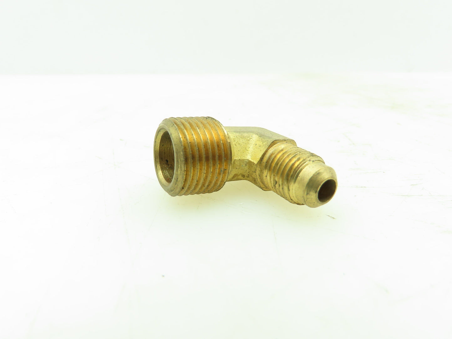 149F-4-6 Brass 45° Flare Male 90° Elbow 1/4" Tube x 3/8" NPT  Lot of 12