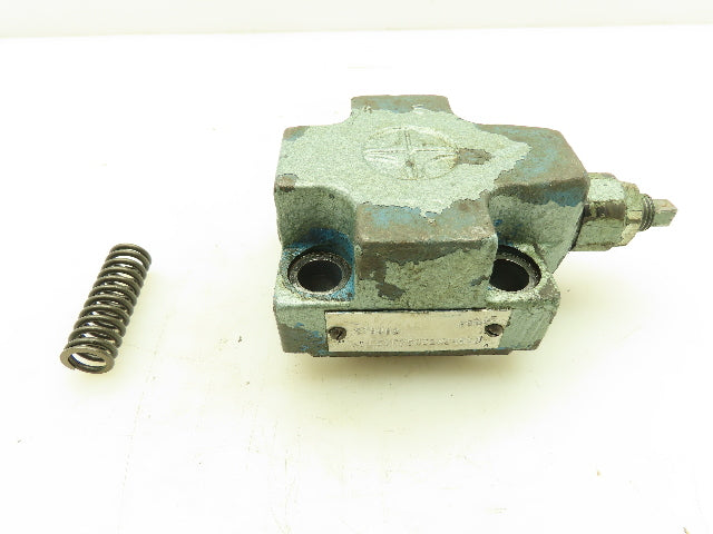 Vickers CVC-25-CS2-W-245-10 Hydraulic Cartridge Relief Valve Cover