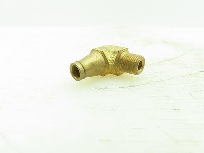 269-OF Brass Flareless Nylo-Seal Male 90° Elbow 1/4" Tube x 1/8" NPT  Lot of 14