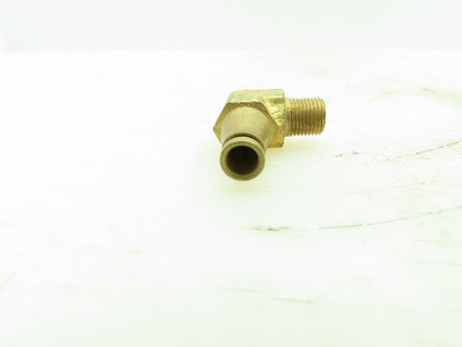 269-OF Brass Flareless Nylo-Seal Male 90° Elbow 1/4" Tube x 1/8" NPT  Lot of 14