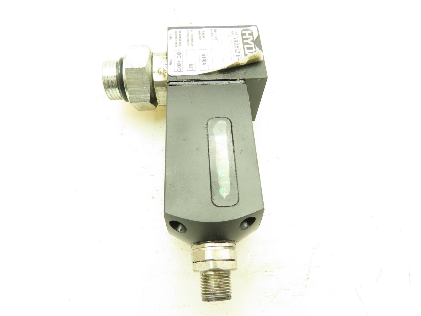 Hydac VR 2,5 LZ.1/-D4C Hydraulic Pressure Filter Clogging Indicator