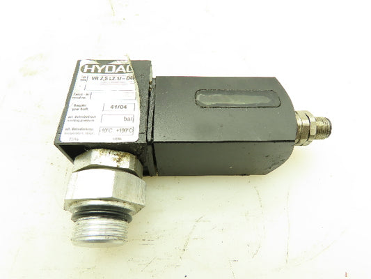 Hydac VR 2,5 LZ.1/-D4C Hydraulic Pressure Filter Clogging Indicator