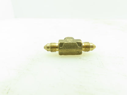 Parker SAE-2 Brass 45° Flare Male Union Tee 1/8" Tube  LOT OF 11