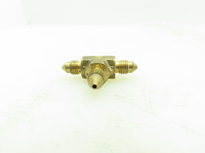 Parker SAE-2 Brass 45° Flare Male Union Tee 1/8" Tube  LOT OF 11
