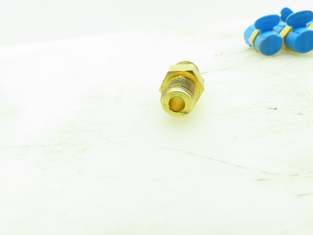 Brass 45° Flare Male Connector 1/4" Tube x 1/8" NPT LOT OF 16