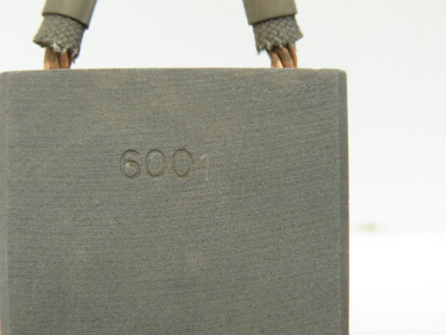 6001 Carbon Motor Brush 1-3/8"x 1-3/8"x 3/8" LOT OF 2