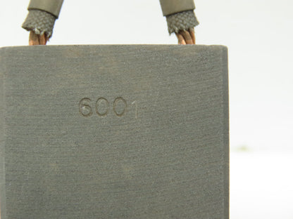 6001 Carbon Motor Brush 1-3/8"x 1-3/8"x 3/8" LOT OF 2