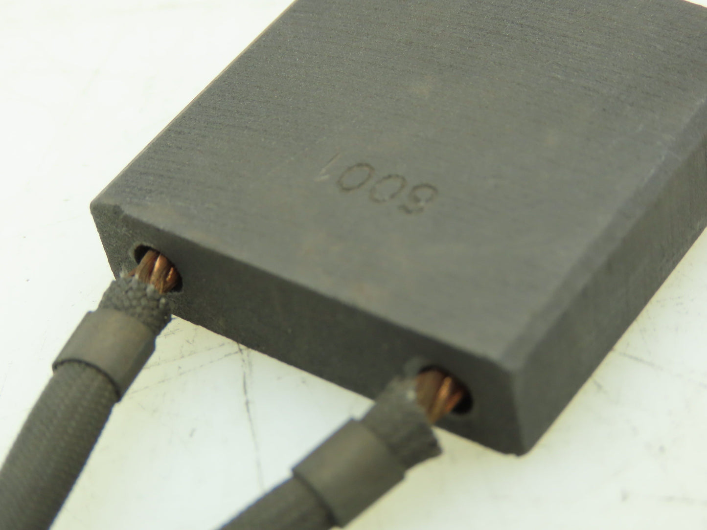 6001 Carbon Motor Brush 1-3/8"x 1-3/8"x 3/8" LOT OF 2