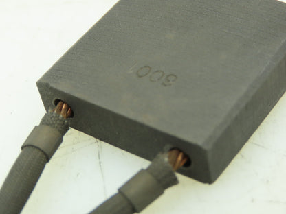 6001 Carbon Motor Brush 1-3/8"x 1-3/8"x 3/8" LOT OF 2