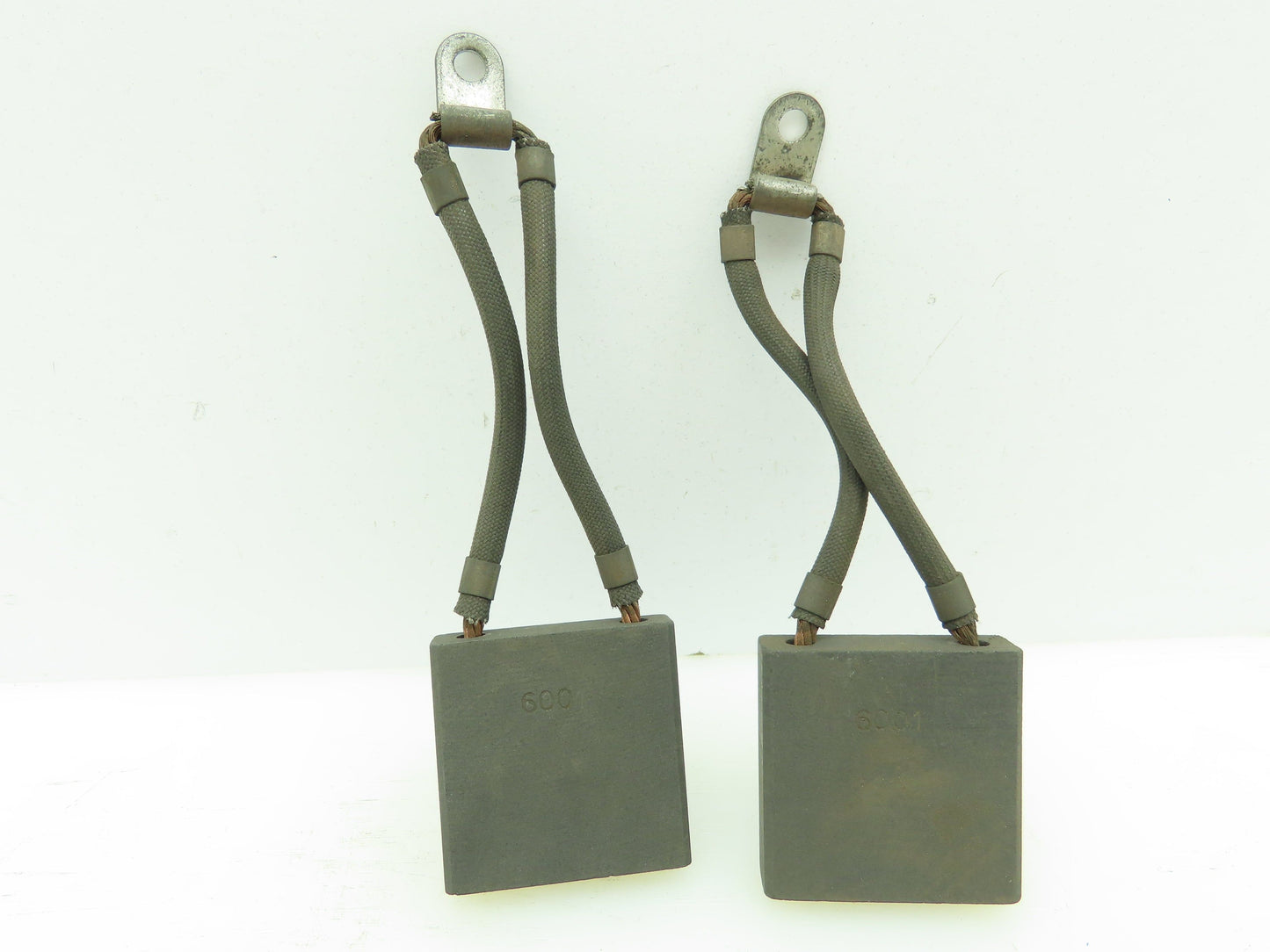 6001 Carbon Motor Brush 1-3/8"x 1-3/8"x 3/8" LOT OF 2