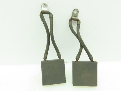 6001 Carbon Motor Brush 1-3/8"x 1-3/8"x 3/8" LOT OF 2