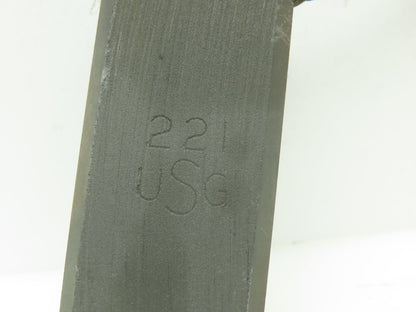 USG 221 Carbon Motor Brush 2-1/2"x 1-1/4"x 3/4" Lot of 2