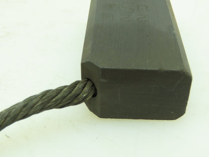 USG 221 Carbon Motor Brush 2-1/2"x 1-1/4"x 3/4" Lot of 2