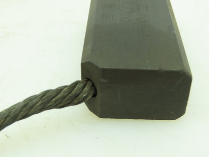 USG 221 Carbon Motor Brush 2-1/2"x 1-1/4"x 3/4" Lot of 2