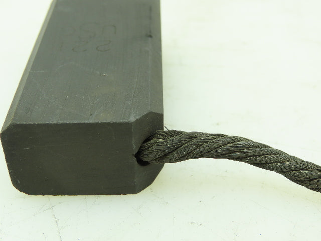 USG 221 Carbon Motor Brush 2-1/2"x 1-1/4"x 3/4" Lot of 2