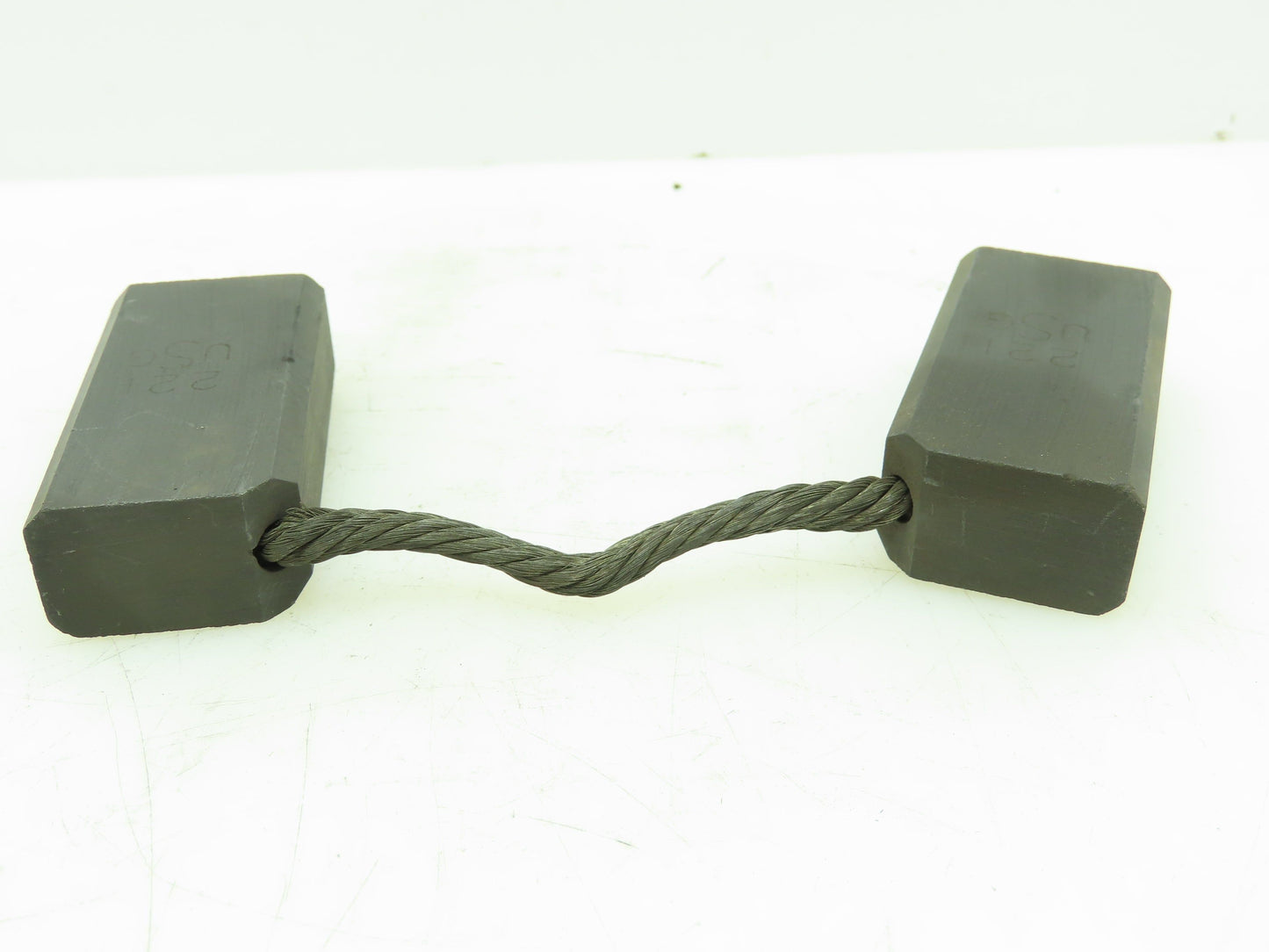 USG 221 Carbon Motor Brush 2-1/2"x 1-1/4"x 3/4" Lot of 2