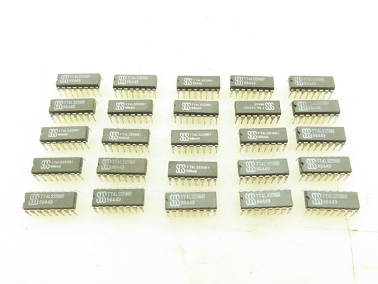 SGS Thomson T74LS258B1 Quad 2-Input Multiplexer /3-State Output 16-Dip LOT OF 25