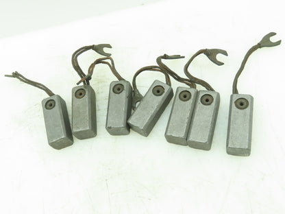 General Electric R Carbon Motor Brush 1-7/8"x 3/4"x 3/4" LOT OF 7
