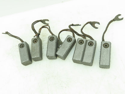 General Electric R Carbon Motor Brush 1-7/8"x 3/4"x 3/4" LOT OF 7