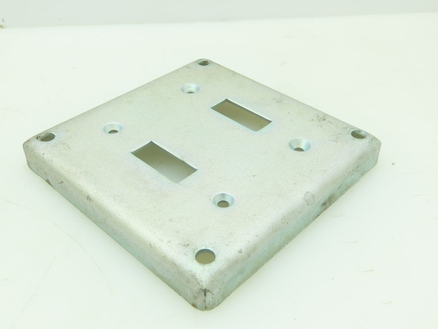 Raco Hubbell 803 4" Square Cover Raised 1/2 for 2 Toggle Switch 52-2T Lot of 10