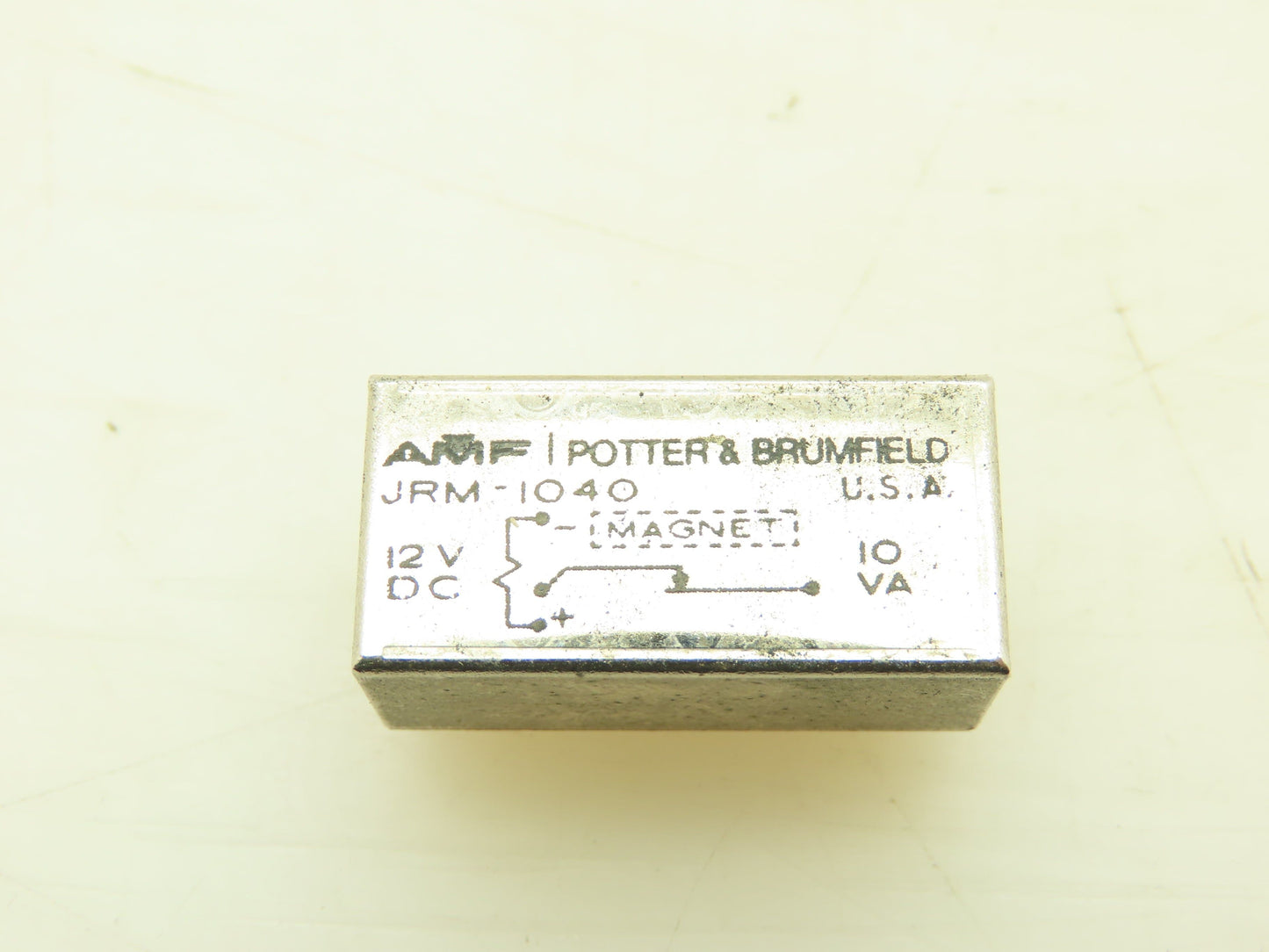 Potter & Brumfield JRM-1040 Dry Reed Relay Miniature 12VDC 520 Ohms 10W
