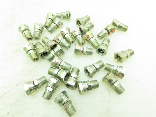 Eaton Weatherhead 9205x2x2 Female Swivel Adapter 1/8" NPSM x 1/8" MNPT Lot of 30