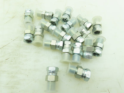 Parker Steel Female Swivel Adapter 1/8" NPSM x 1/8" Male NPT  Lot of 20
