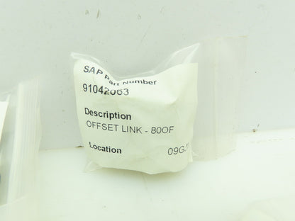 #80 Roller Chain Offset Links Lot of 4