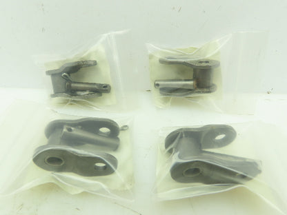 #80 Roller Chain Offset Links Lot of 4