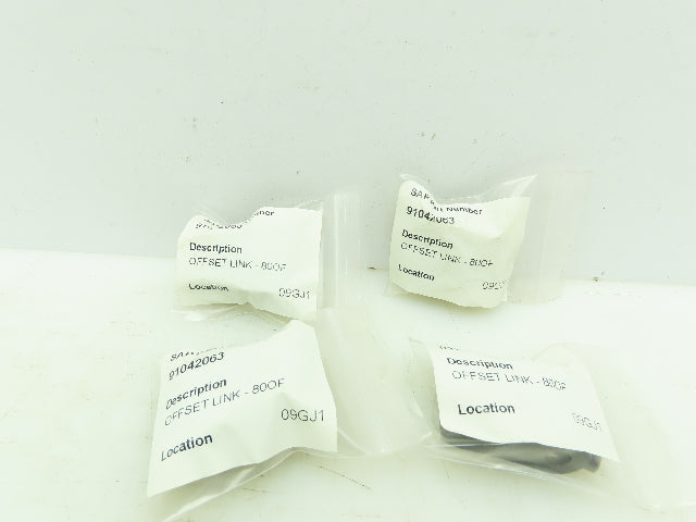 #80 Roller Chain Offset Links Lot of 4