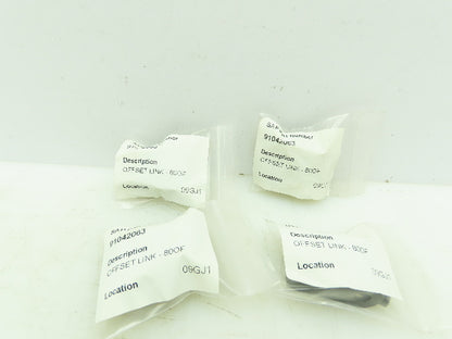 #80 Roller Chain Offset Links Lot of 4