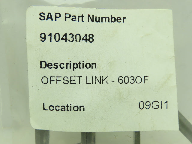 603OF #60-3 Roller Chain Offset Links For 603 Chain Lot of 4