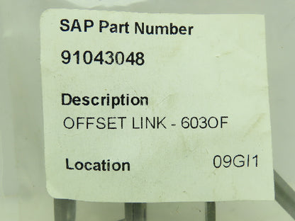 603OF #60-3 Roller Chain Offset Links For 603 Chain Lot of 4