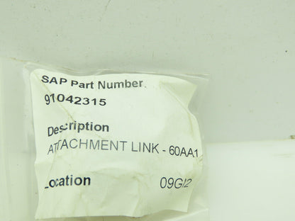 60AA1RL Connecting Link for RS-60 Chain NO. 60 Spring Clip Lot of 3