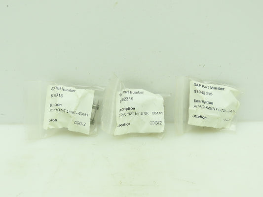 60AA1RL Connecting Link for RS-60 Chain NO. 60 Spring Clip Lot of 3