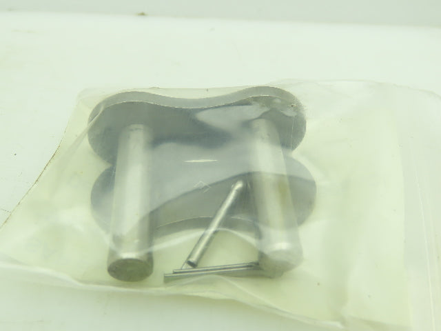 80SSCL Connecting Roller Link Stainless Steel Standard Pin Type Lot of 2