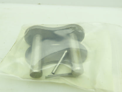 80SSCL Connecting Roller Link Stainless Steel Standard Pin Type Lot of 2