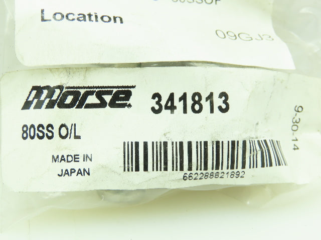 80SSOF Offset Link 80 Riveted 304 Stainless Steel Single Strand Lot of 2