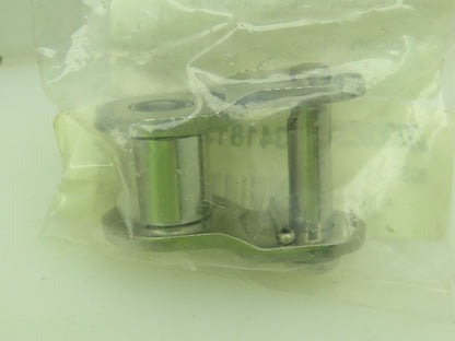 80SSOF Offset Link 80 Riveted 304 Stainless Steel Single Strand Lot of 2