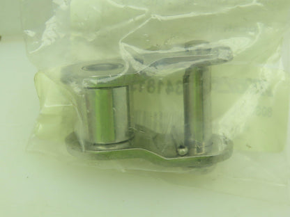 80SSOF Offset Link 80 Riveted 304 Stainless Steel Single Strand Lot of 2