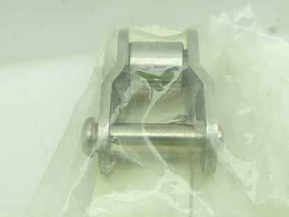 80SSOF Offset Link 80 Riveted 304 Stainless Steel Single Strand Lot of 2