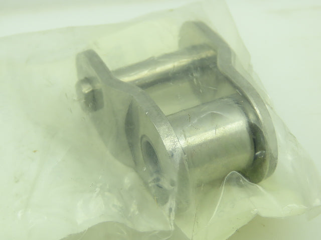 80SSOF Offset Link 80 Riveted 304 Stainless Steel Single Strand Lot of 2