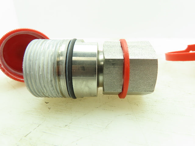 Leybold LSKM-G1/2  Threaded Coupling Socket Connector Vacuum Fitting  LOT OF 7