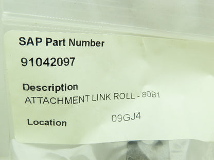 80B1 Attachment Link #80 Roller Chain Connecting Lot of 5
